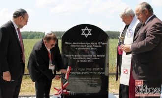 Uczcili pamięć pomordowanych Żydów